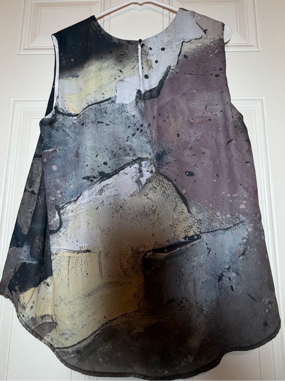 Le Galeriste Art Print Sleeveless Women's blouse Top
